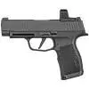 Sig Sauer P365 XL 9MM Pistol, 3.7, 12rd, Black, ROMEOZero Elite - Sig 365XL -9-BXR3-RXZE - Black Ankle Munitions